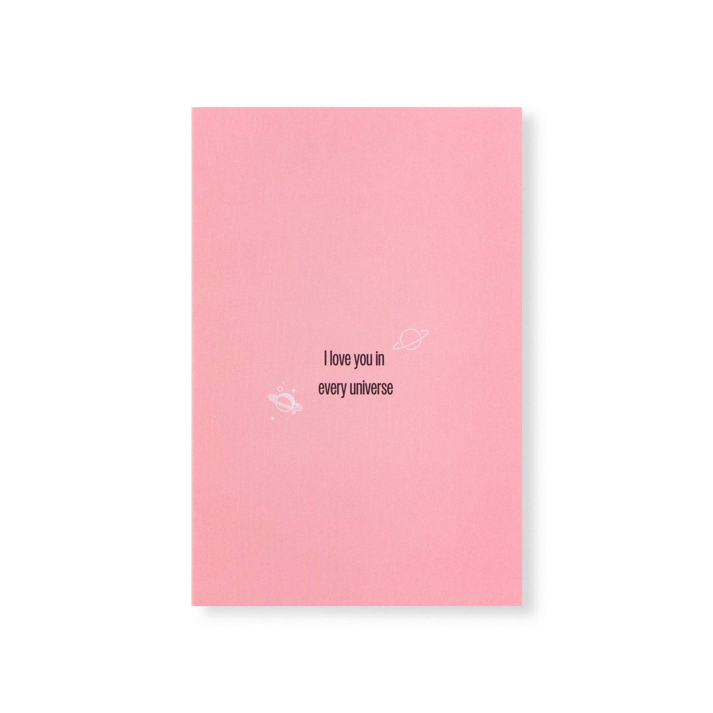 Greeting Card - "I Love You in Every Universe"